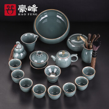 拥有这款值得收藏的豪峰天目建盏凤仪自动茶具套装,品尝高品质醇香清茶!