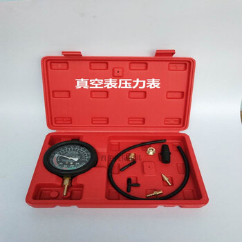 适用tu-1汽车真空压力表进气歧管负压真空检测工具三元催化排气背压表