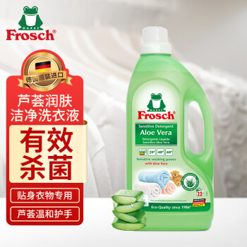 Frosch芦荟润肤贴身衣物洗衣液:价格走势,品质体验与生态环保