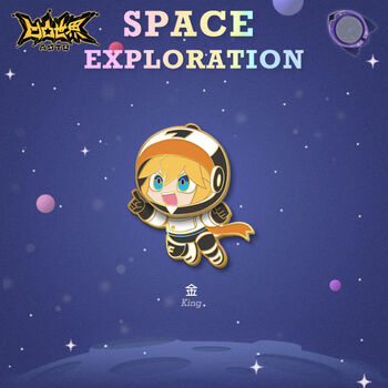 星际旅行七创社凹凸世界系列周边太空锌合金徽章金属组合胸针金星际