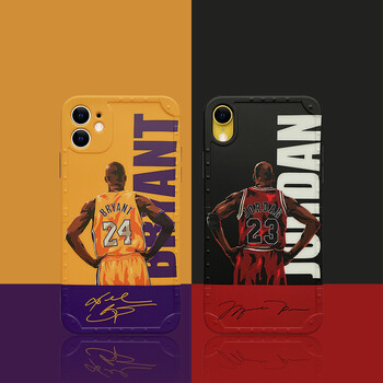 古特礼nba湖人科比乔丹适用苹果xsmax手机壳iphone11pro软套78plus潮