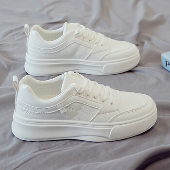 one yona春季新款小白鞋女百搭运动休闲春秋款老爹板鞋ins潮 白色 35