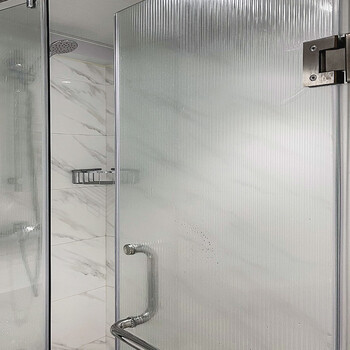 仿长虹玻璃贴膜磨砂防窥遮光装饰卫生间浴室衣帽间隔断窗户玻璃贴纸希