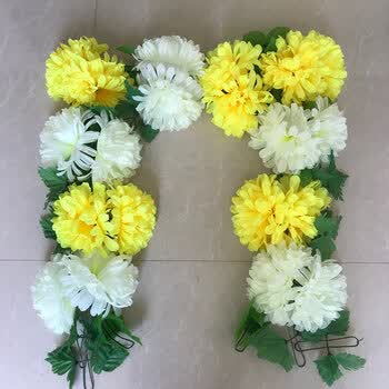 天南兄弟(tnbrothers) 清明节扫墓用塑料花假花祭祀扫墓用品仿真菊花