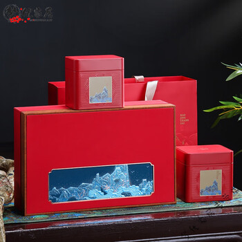 家小优高端大红袍单丛茶包装盒空礼盒凤凰凤凰单丛半斤一斤装通用英德