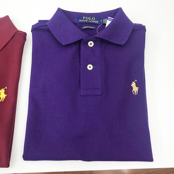 lauren ralph lauren拉夫劳伦保罗短袖polo衫女2024新款夏季100纯棉正