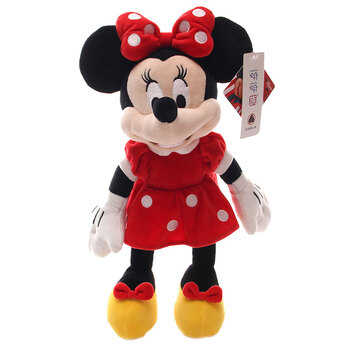 迪士尼正版米老鼠公仔米奇米妮毛绒玩具鼠年吉祥物布娃娃儿童玩偶经典
