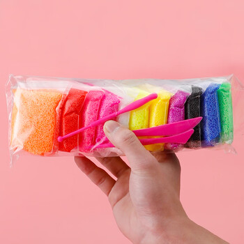 超轻粘土500g克大包装太空泥手工黏土diy材料包彩泥工具儿童玩具 雪花