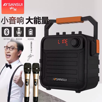 山水(sansui)-05/06音响户外唱歌蓝牙音箱便携手提广场舞k歌重低音