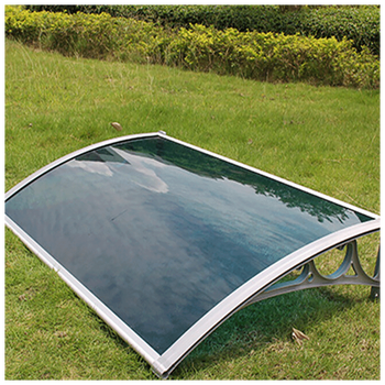 铝合金雨棚遮阳棚阳台露天台门头雨搭家用防雨棚户外庭院窗户雨篷伸出