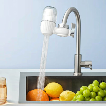 苏泊尔(supor)便携式家用净水器水龙头超滤水器自来水过滤器五重强效