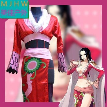 Cosplay动漫服装女全套海贼王onepiece汉库克蛇姬女帝cos服红旗袍服装女全套旗袍s 图片价格品牌报价 京东