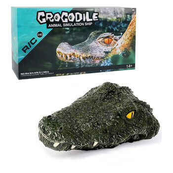 jjrc遥控鲨鱼抖音同款遥控鲨鱼仿真鳄鱼电动摇摆游泳会动的鱼大白鲨遥