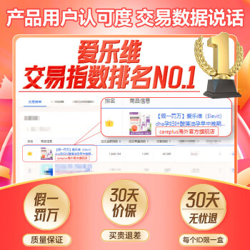 备孕必需品:爱乐维叶酸,稳定价格,质量可靠