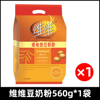 维维豆奶粉760g小袋装维他型早餐家用营养学生纯黄豆粉饮品豆浆粉量贩