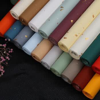 蜡染笺半生半熟国展创作参赛毛笔字书法作品纸彩色宣纸四尺整张6813