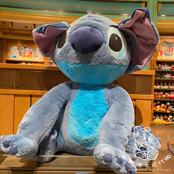 芮帕上海乐园代史迪奇毛绒玩具星际史迪仔毛绒玩偶娃娃公仔大号史迪仔