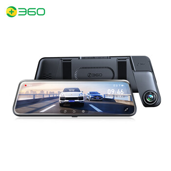 360360行车记录仪m320标准版 1296p高清拍摄前后双录触摸屏流媒体后