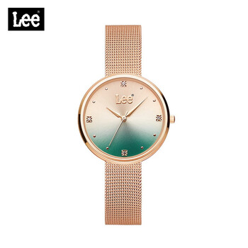 lee手表女时尚商务手表防水石英女士腕表leff216ardr2r