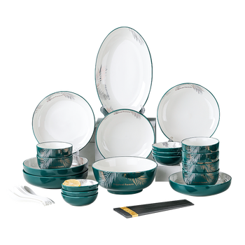 裕行餐具套装碗碟套装如何呢？质量评分好么