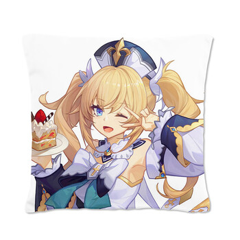 原神周边派蒙刻晴抱枕菲谢尔可莉午睡枕二次元动漫安柏靠枕坐垫枕原神