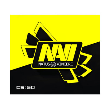 钢化玻璃垫 非光伏布纹 可定制超大游戏fps电竞csgo鼠标垫 navi队标