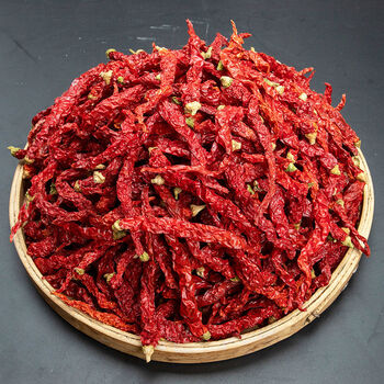干红辣椒湖南特产农家香辣干辣椒干货批发微辣辣椒干干辣椒整条250