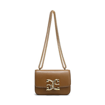 coogi包包女斜挎包2024新款流行奢侈品迷你中性潮流手提包小包棕色