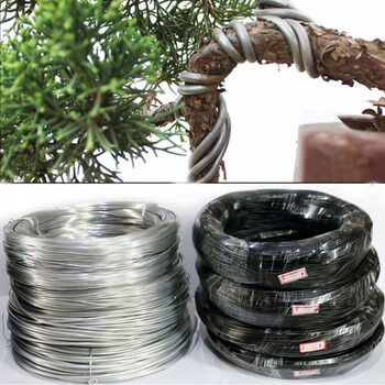 黑色盆景造型专用铝丝园艺工具盘扎定型塑形铝线手工捆绑丝线雷帕汀