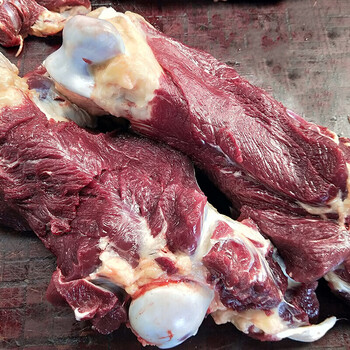 菊典虎钢馋带肉驴骨驴蹄筋新鲜驴无皮生驴肉驴骨头驴大骨腿骨脊椎骨55