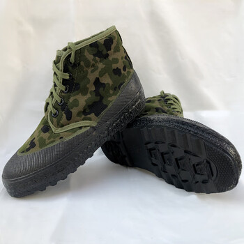 户外战术休闲3539高腰棉鞋09防寒保暖棉靴冬季加厚大码鞋劳保工作鞋