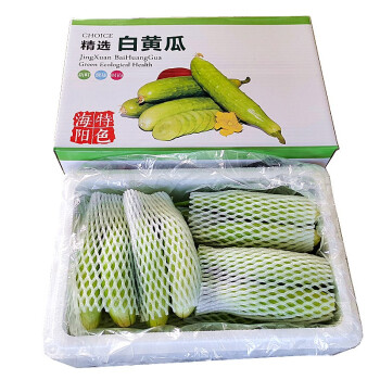 GREENHOW烟台海阳白玉黄瓜水果新鲜蔬菜特产生吃小黄瓜5斤礼盒装