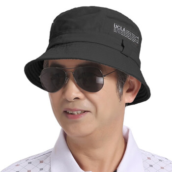 畅印男士渔夫帽春秋老人男防晒中老年男帽老年爷爷夏遮阳男款爸爸帽子