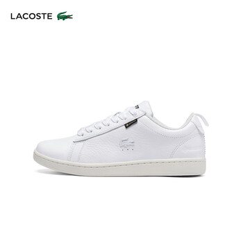 lacoste法国鳄鱼女鞋休闲轻便小白鞋低帮鞋运动板鞋43sfa001765t白色