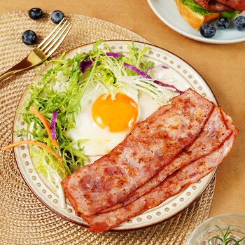 大希地 经典香煎培根肉片 早餐火锅烧烤披萨手抓饼烘焙食材 香煎培根