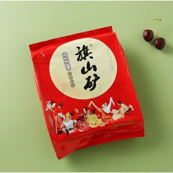 旗山矿徐州特产 传统老式月饼400g 五仁板栗味苏式酥皮月饼 五仁月饼