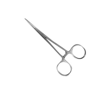 医用手术剪刀夹子不锈钢拆线外科钳镊子套装眼科器械工具用品 125mm直