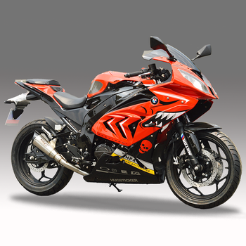 点鑫宝雕rr摩托车跑车大型机车公路趴赛车双缸水冷400c街车燃油可上牌