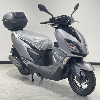 喜力摩托(hirlee)国四电喷济南铃木新款uy125全新踏板车整车摩托车可