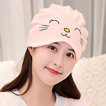 空调帽女月子帽夏季薄款坐月子用品孕妇帽产后可爱产妇冒女春秋夏帽子