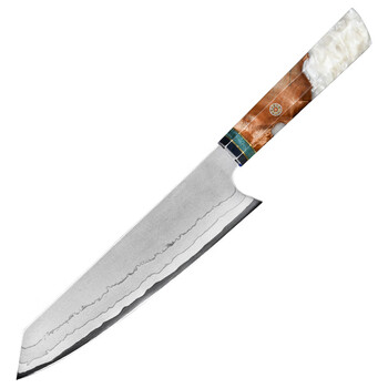 耐夫厨师刀家用菜刀切菜刀具厨房锋利切肉刀440c钢日式料理刀刺身刀白