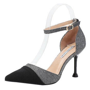 时尚女鞋 休闲鞋 程踏(chengta) 高跟鞋女细跟2019夏季新款百搭韩版