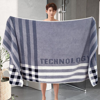 丽思卡尔顿theritzcarlton浴巾酒店男士专用洗澡大毛巾柔软全棉不掉毛