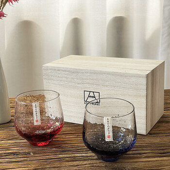 芳瑾(fangjin)八千代星空杯日本八千代星空杯切子杯高颜值大容量玻璃