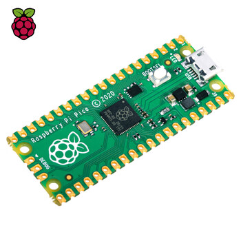 丢石头 Raspberry Pi 树莓派Pico开发板  MCU开发板 RP2040芯片双核处理器 Pico开发板（未焊排针） 10盒