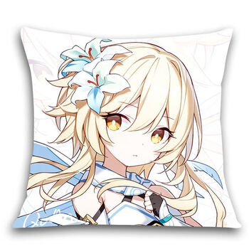原神周边抱枕甘雨胡桃可莉申鹤刻晴可爱卡通动漫枕头靠垫靠枕定制
