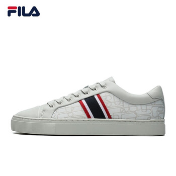 fila 斐乐男鞋官方板鞋男2021夏季新款运动休闲小白鞋1911 stripe商场