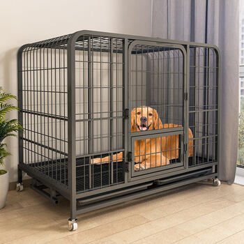 狗笼子大型犬中型犬室内宠物金毛柯基超大带厕所分离狗窝狗狗围栏曜石黑长宽高78 54 70cm 适合泰迪 柯基 比熊 图片价格品牌报价 京东