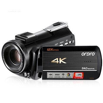 索尼sony同家用直播4k摄像机高清dv录像机摄影机抖音短视频拍摄12倍