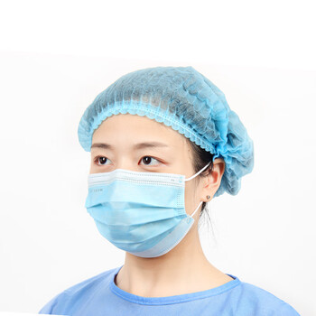 wego威高医用一次性帽子医生帽透气无纺布手术室护士口腔牙科手术帽